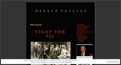 Desktop Screenshot of howardpetrick.com